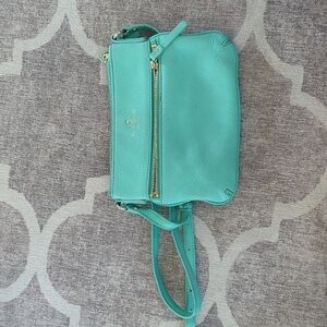 Tiffany Blue Kate Spade Leather Crossbody